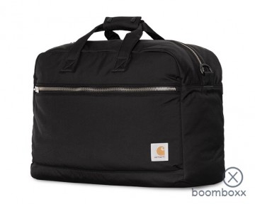 Carhartt wip leroy weekend bag black i03548989xx06 zijkant