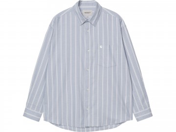 Carhartt wip ls beale shirt gentle blue i0362013odxx03