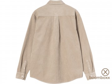 Carhartt wip ls madison cord shirt wall wall i0299580fgxx03 achterkant