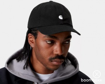 Carhartt wip madison logo cap black i0237500d2xx06 fotoshoot