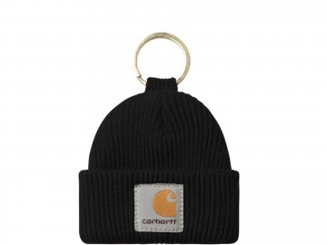 Carhartt wip mini watch hat keychain black i03642089xx00