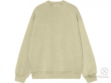 Carhartt wip nelson sweat gentle green i0299573iegd03 achterkant