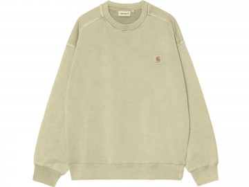 Carhartt wip nelson sweat gentle green i0299573iegd03
