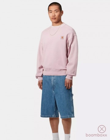 Carhartt wip nelson sweat shirt hortensia i0299572p8gd03 fotoshoot 3