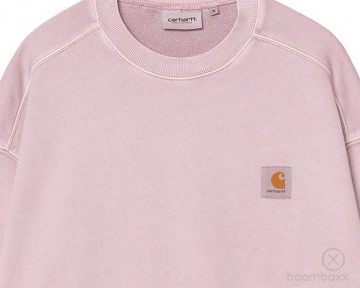 Carhartt wip nelson sweat shirt hortensia i0299572p8gd03 zoom voorkant