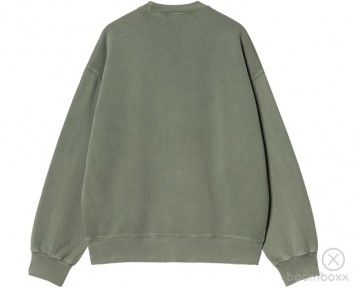 Carhartt wip nelson sweatshirt park i0299571yfgd03 achterkant