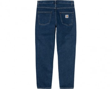 Carhartt wip newel pant blue stone washed i029208010600 backside