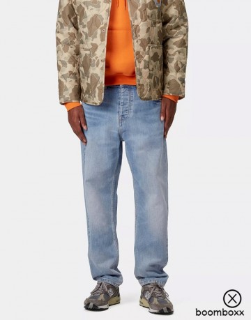 Carhartt wip newel pant light used washed i02920801w100 fotoshoot 2