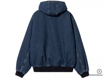 Carhartt wip og active jacket blue stone washed i032232010603 achterkant