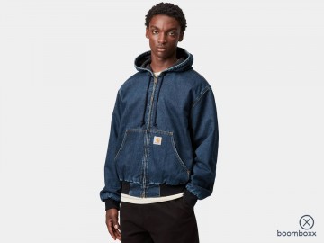 Carhartt wip og active jacket blue stone washed i032232010603 fotoshoot