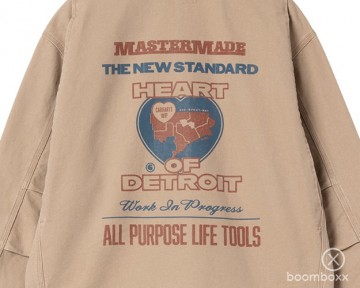 Carhartt wip og arcan graphic jacket dusty h brown i035532n26003 zoom achterkant