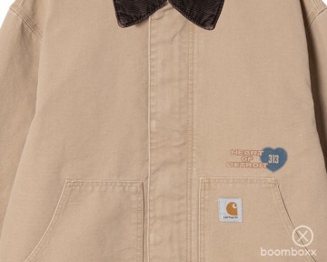 Carhartt wip og arcan graphic jacket dusty h brown i035532n26003 zoom