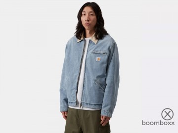 Carhartt wip og detroit jacket blue dusty h brown i0365932xnur03 fotoshoot 2