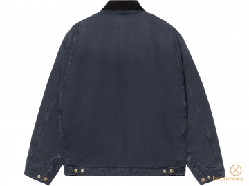 Carhartt wip og detroit jacket dark navy black i0356140di4003 achterkant jas