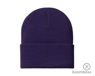 Carhartt wip onyx beanie tyrian black i0328591ztxx06 backside