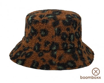 Carhartt wip orla bucket hat camo leo jacquard i0337942h4xx04 backside