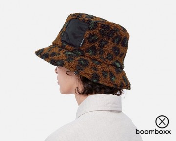 Carhartt wip orla bucket hat camo leo jacquard tamarind i0337942h4xx04 fotoshoot 2