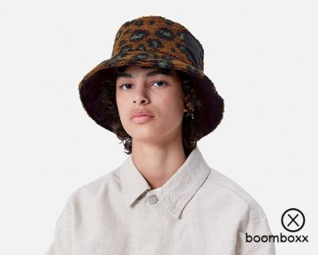 Carhartt wip orla bucket hat camo leo jacquard tamarind i0337942h4xx04 fotoshoot 3