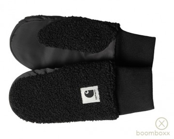 Carhartt wip orla mitten gloves black i03385000exx04 zoom