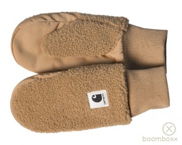 Carhartt wip orla mitten gloves peanut i0338502hlxx04 side