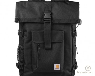 Carhartt wip philips backpack black i03157589xx06 zoom