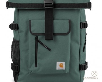 Carhartt wip philips backpack silver pine i0315752m2xx06 zoom