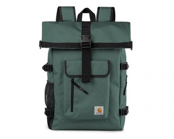 Carhartt wip philips backpack silver pine i0315752m2xx06