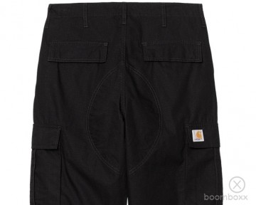 Carhartt wip regular cargo pant black i032467023030 achterkant zoom