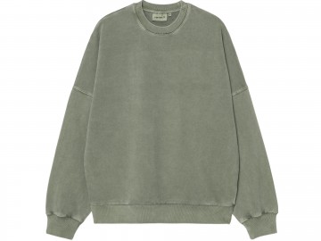 Carhartt wip rggd sweat opuntia i0356362zxgd03 voorkant