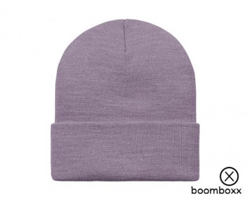 Carhartt wip script beanie glassy purple discovery green i0308841tfxx06 backside