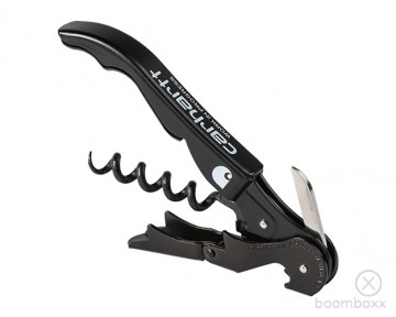 Carhartt wip script pulltaps crokscrew black white i0312740d2xx06 side