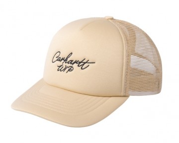 Carhartt wip signature trucker cap cornsilk i0340242bkxx06