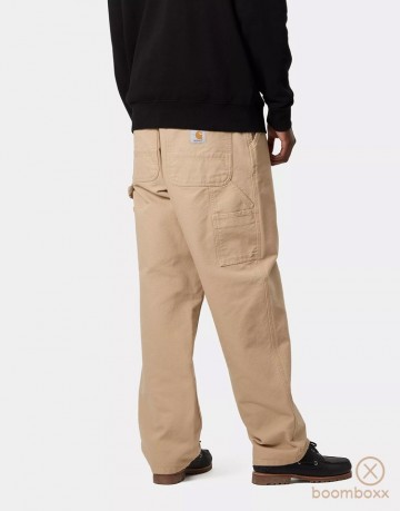 Carhartt wip single knee pant dusky beige i03479820r4032 fotoshoot 2