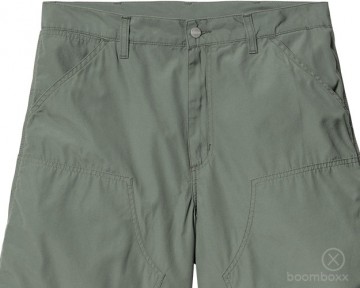 Carhartt wip single knee short newcomb i0315041yfgd00 zoom front