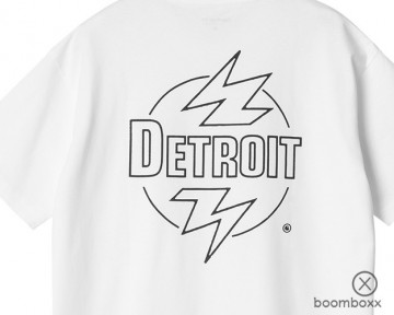 Carhartt wip ss ablaze t shirt white i03363900axx03 backside zoom