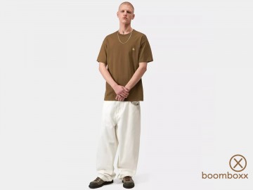 Carhartt wip ss chase t shirt hamilton brown i02639100yxx03 fotoshoot 2