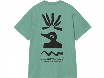 Carhartt wip ss compy t shirt lily i0362183icxx03 achterkant