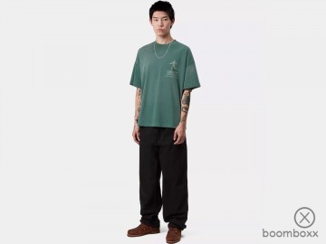 Carhartt wip ss distance t shirt dark fir i03544905a4j03 fotoshoot 3