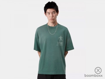 Carhartt wip ss distance t shirt dark fir i03544905a4j03 fotoshoot