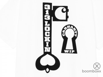 Carhartt wip ss locked t shirt wit i0363433ktxx03 zoom achterkant