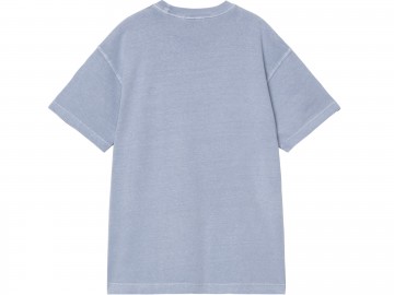 Carhartt wip ss nelson t shirt gentle blue i0299493hxgd03 achterkant