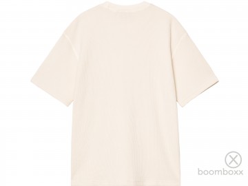 Carhartt wip ss nelson waffle t shirt natural i03618505gd03 achterkant