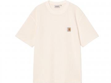 Carhartt wip ss nelson waffle t shirt natural i03618505gd03