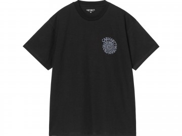 Carhartt wip ss spirals t shirt black i03626489xx03