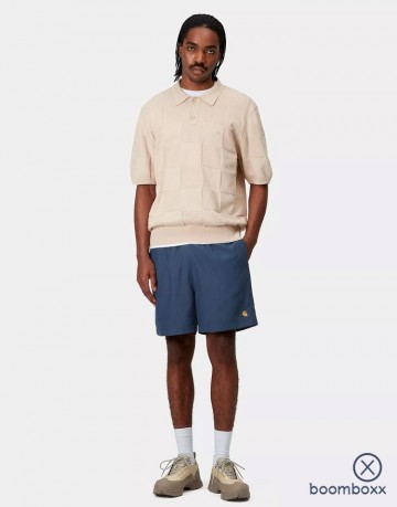 Carhartt wip swimtrunk dusky blue i0350622q8xx03 fotoshoot