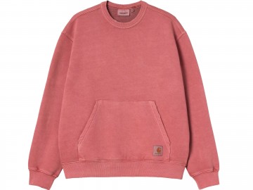 Carhartt wip torion sweat marsala grind wash i03605433gb703