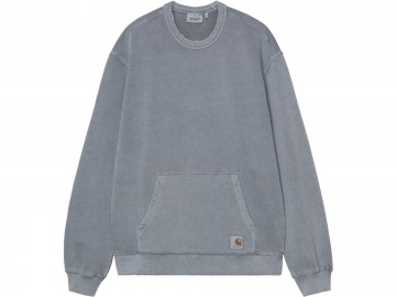Carhartt wip torion sweat office blue grind wash i0360543gbb703