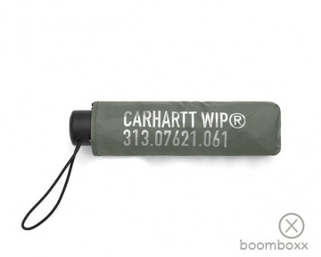 Carhartt wip tour umbrella smoke green i0333221x3xx06 folded