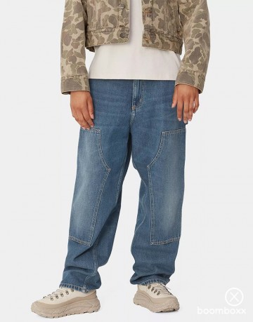 Carhartt wip w brandon double knee pant dark used wash i03422901l403 fotoshoot3