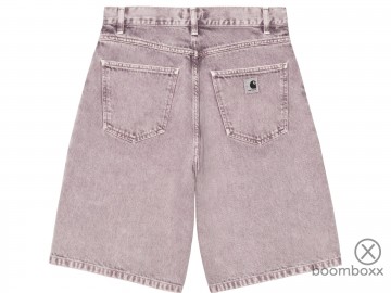 Carhartt wip w brandon short cozy purple i0365303j15f03 achterkant
